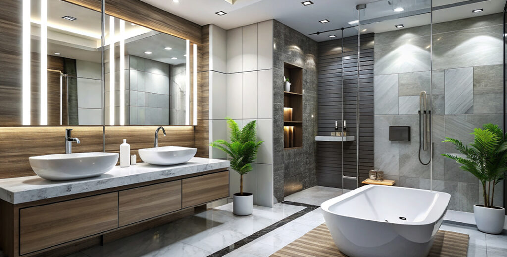 Bathroom remodeling