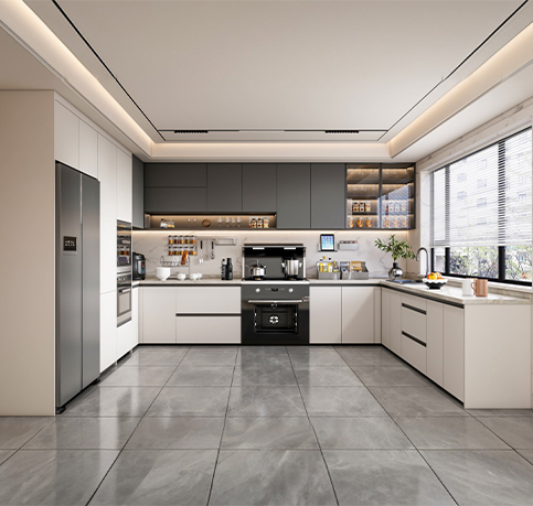 U-shaped Kitchen interior design