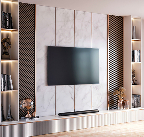 Latest TV unit design Whitefield