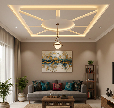 1 bhk false ceiling designs in bangalore