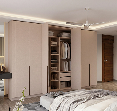 2bhk Wardrobe Design in bangalore
