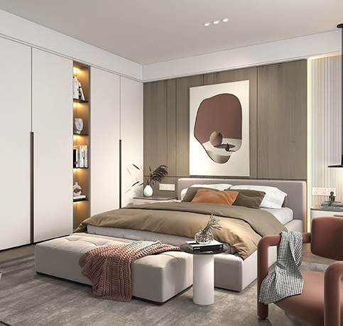 2bhk bedroom interior design in bangalore