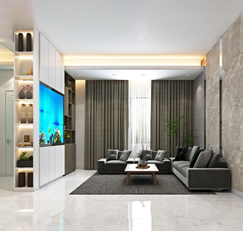 3bhk flat interior design in bangalore