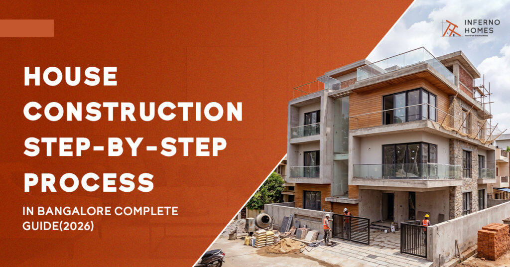 House Construction Step-by-Step Process in Bangalore Complete Guide(2026)
