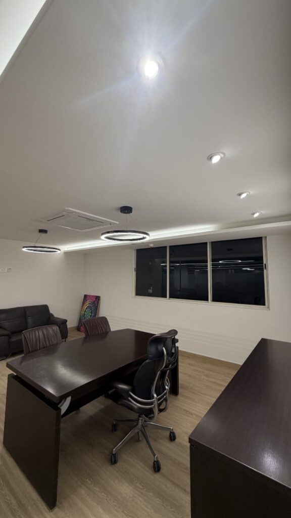 Recieption Cabin in Nambiar builders