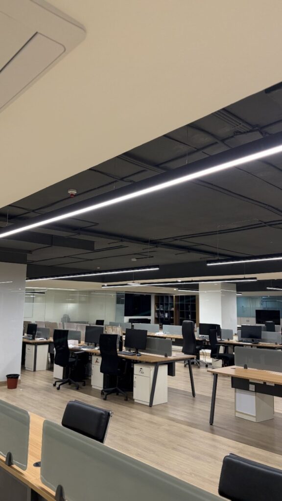 Open Workspace Hall in Nambiar builders