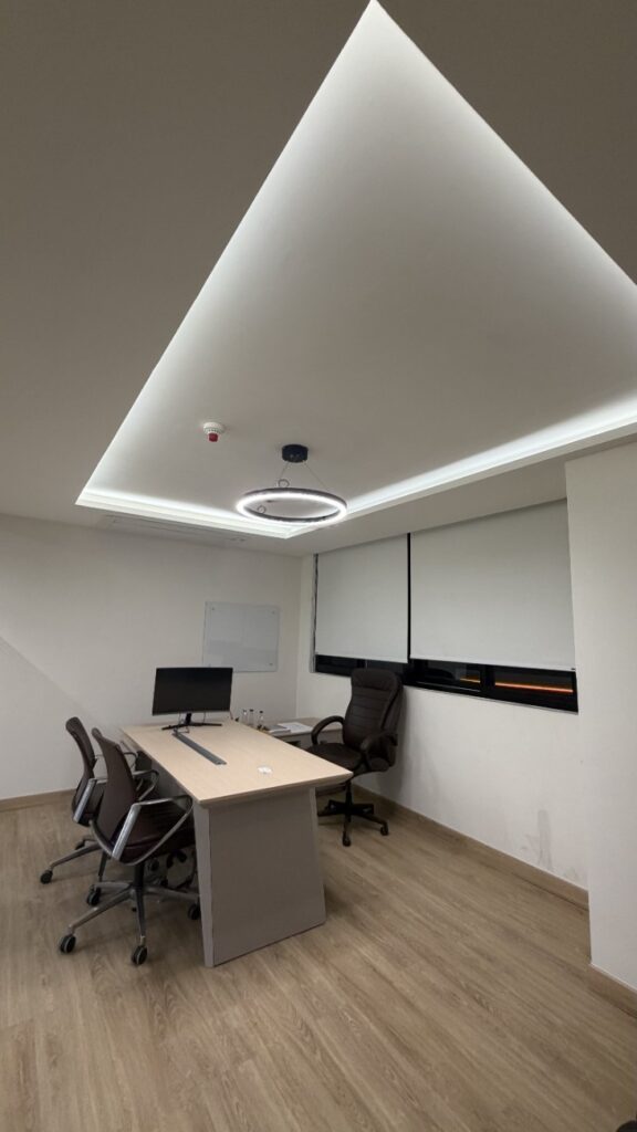 Manager cabin in Nambiar builders
