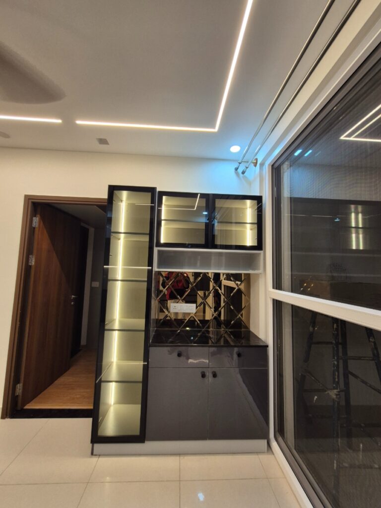 Hall partition design