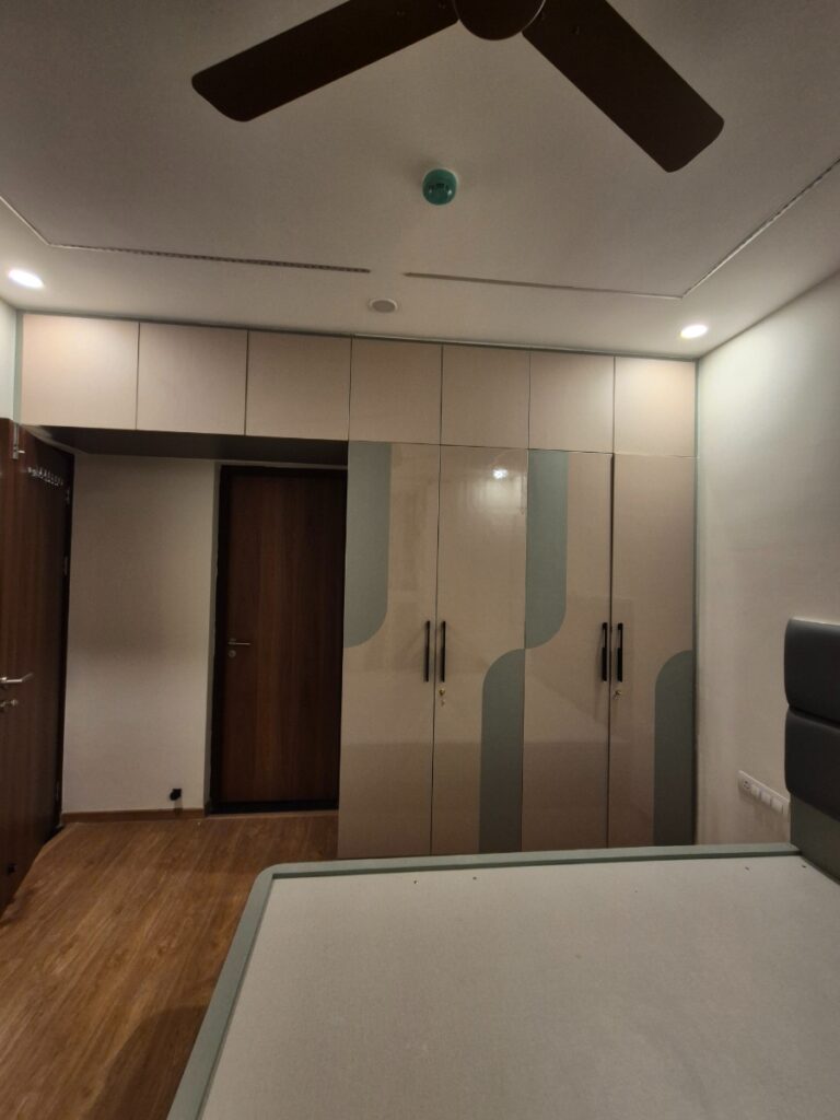 Bedroom with Wardrobe Design