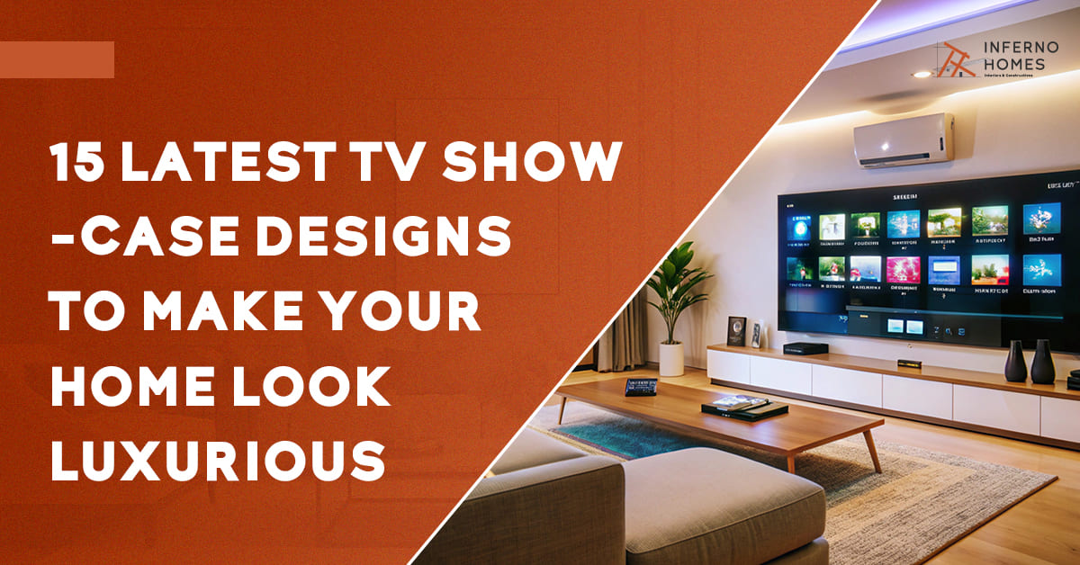 15 Latest TV Showcase Designs to Make Your Home Look Luxurious