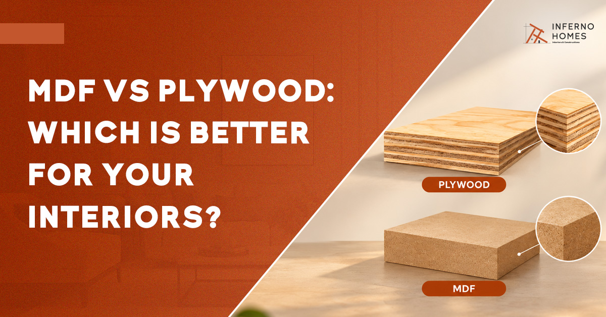 MDF vs Plywood: Which Is Better for Your Interiors?